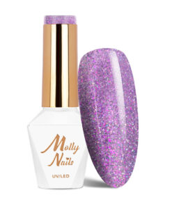 Гел лак Molly Nails Shocking Shine Time Lie 8g № 682