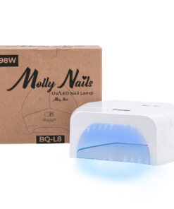 LED/UV лампа за втвърдяване на продукти без TPO, акрилни гелове, гел лакове Molly Nails BQ-L8 298W