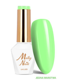 Гел лак Vivid Vibes № 281 Fresh Limeade Molly Nails HEMA/Di-HEMA Free 8g