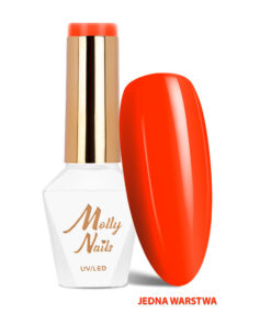 Гел лак Vivid Vibes № 285 Fire Rush Molly Nails HEMA/Di-HEMA Free 8g