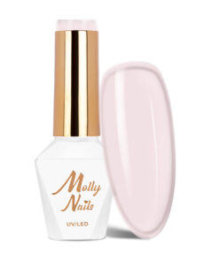 Molly Nails Френски маникюр Светло нюд HEMA/Di-HEMA Free гел лак за нокти 8 г № 134